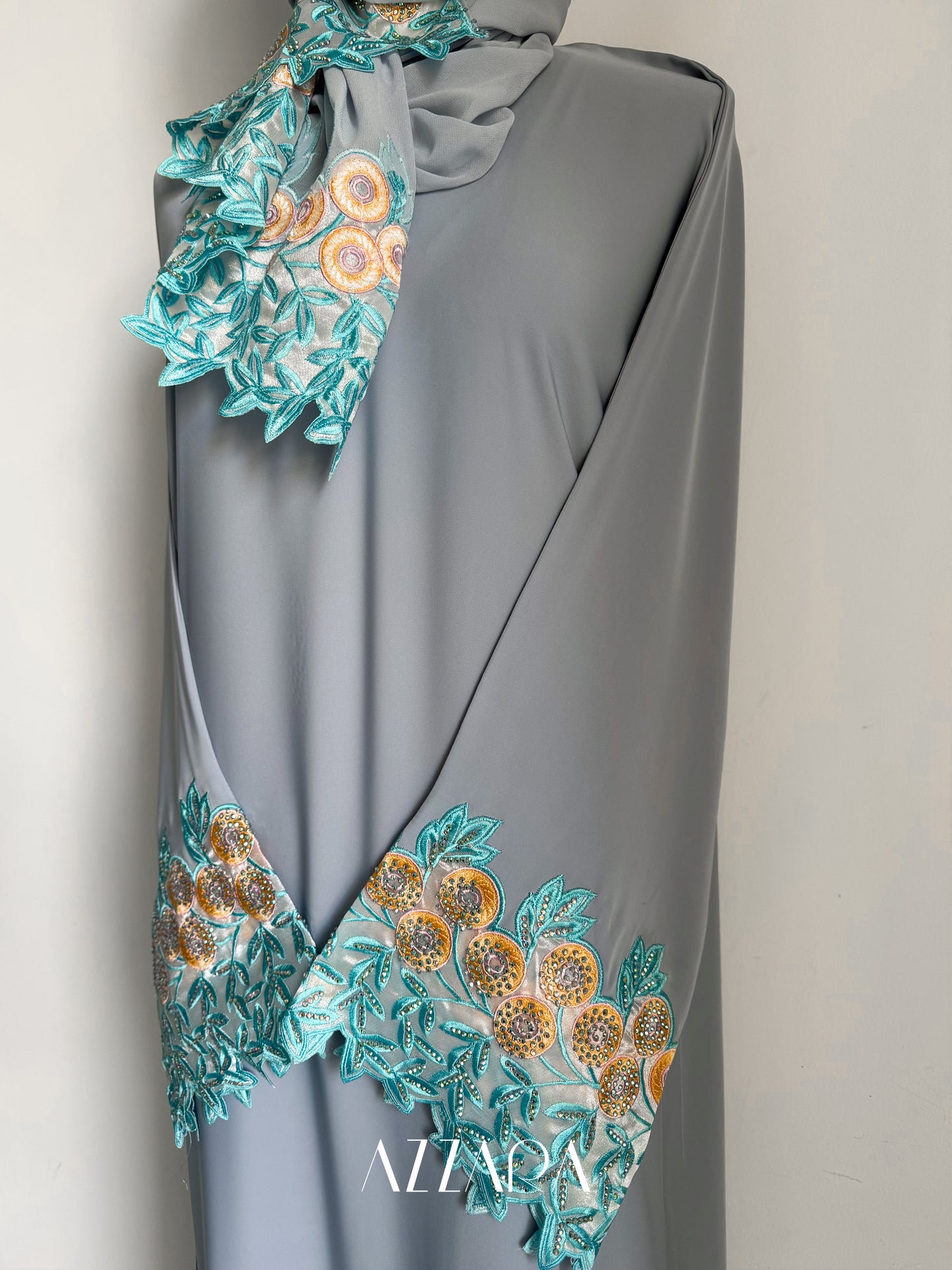 Laces Galore (C023) - Dusty Blue Exclusive Laces