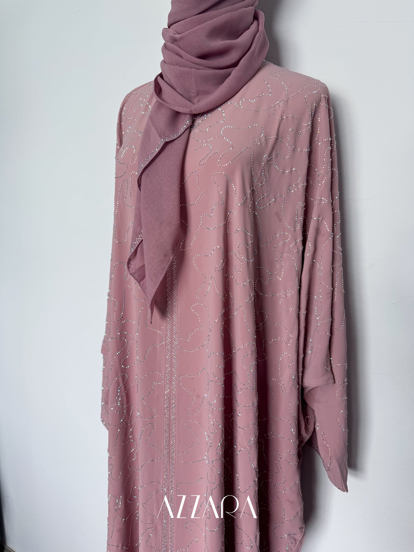 (B021) Crystal Wave in Rosé Blush