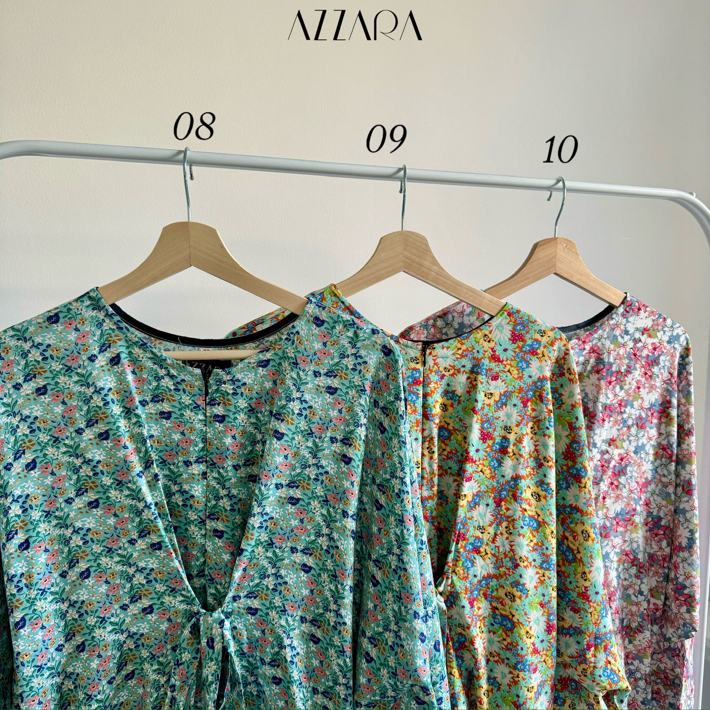 (F016) Mona Flora - Plus Size