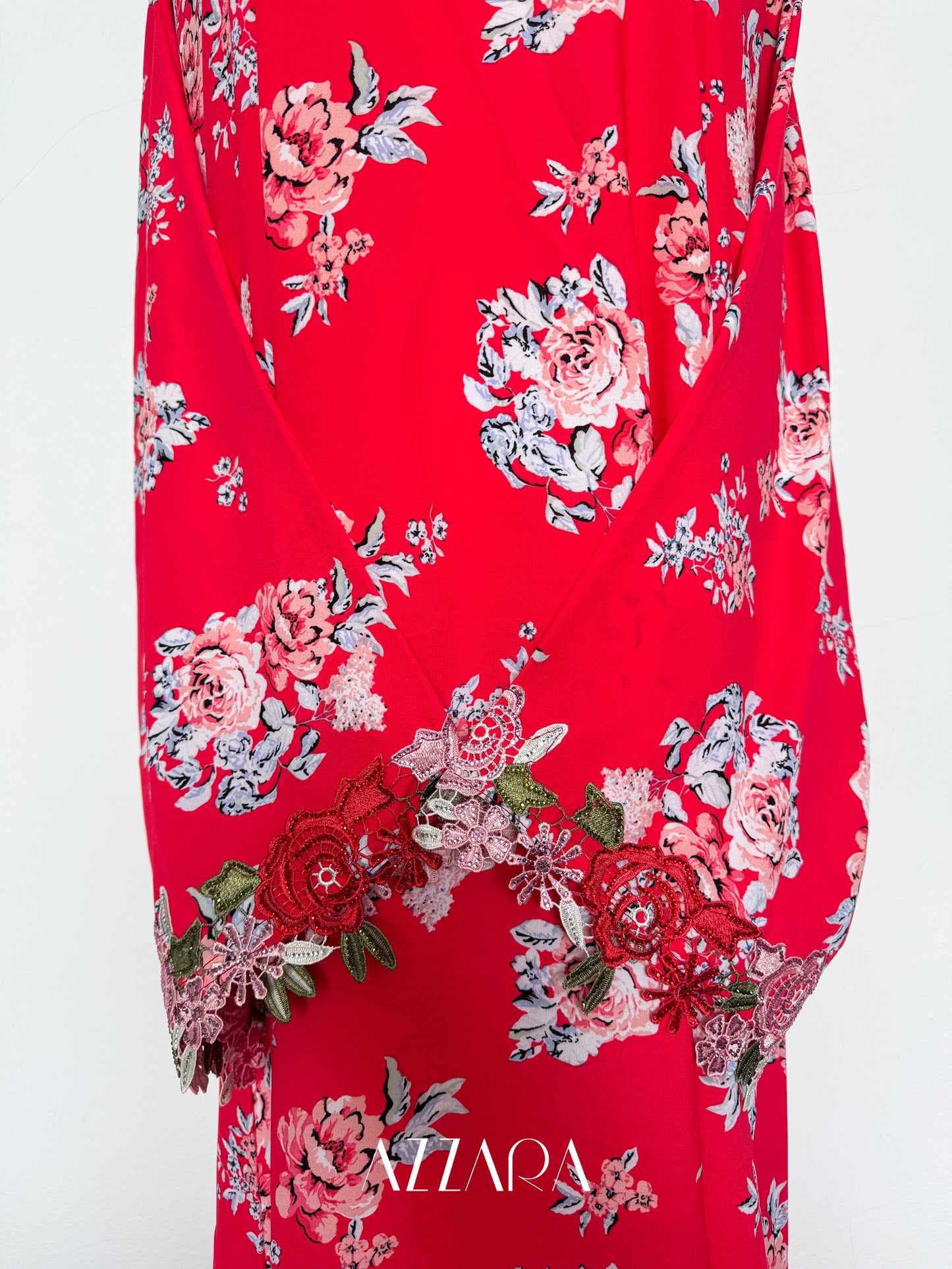 Raya Ready (B032) - Dark Pink Kurung Abaya S/M