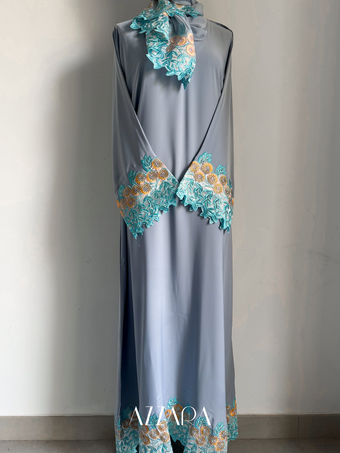 Laces Galore (C023) - Dusty Blue Exclusive Laces