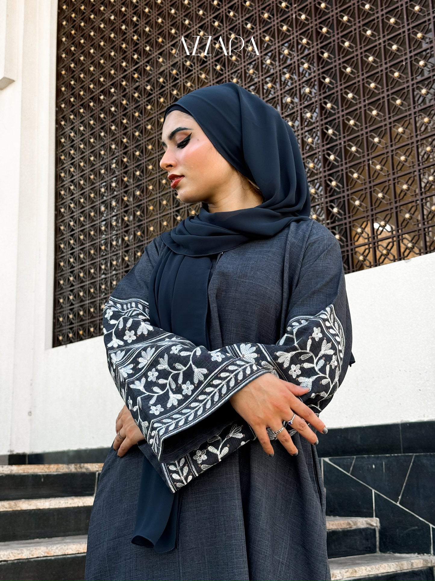 (E013) Jannah - Anggun in Charcoal