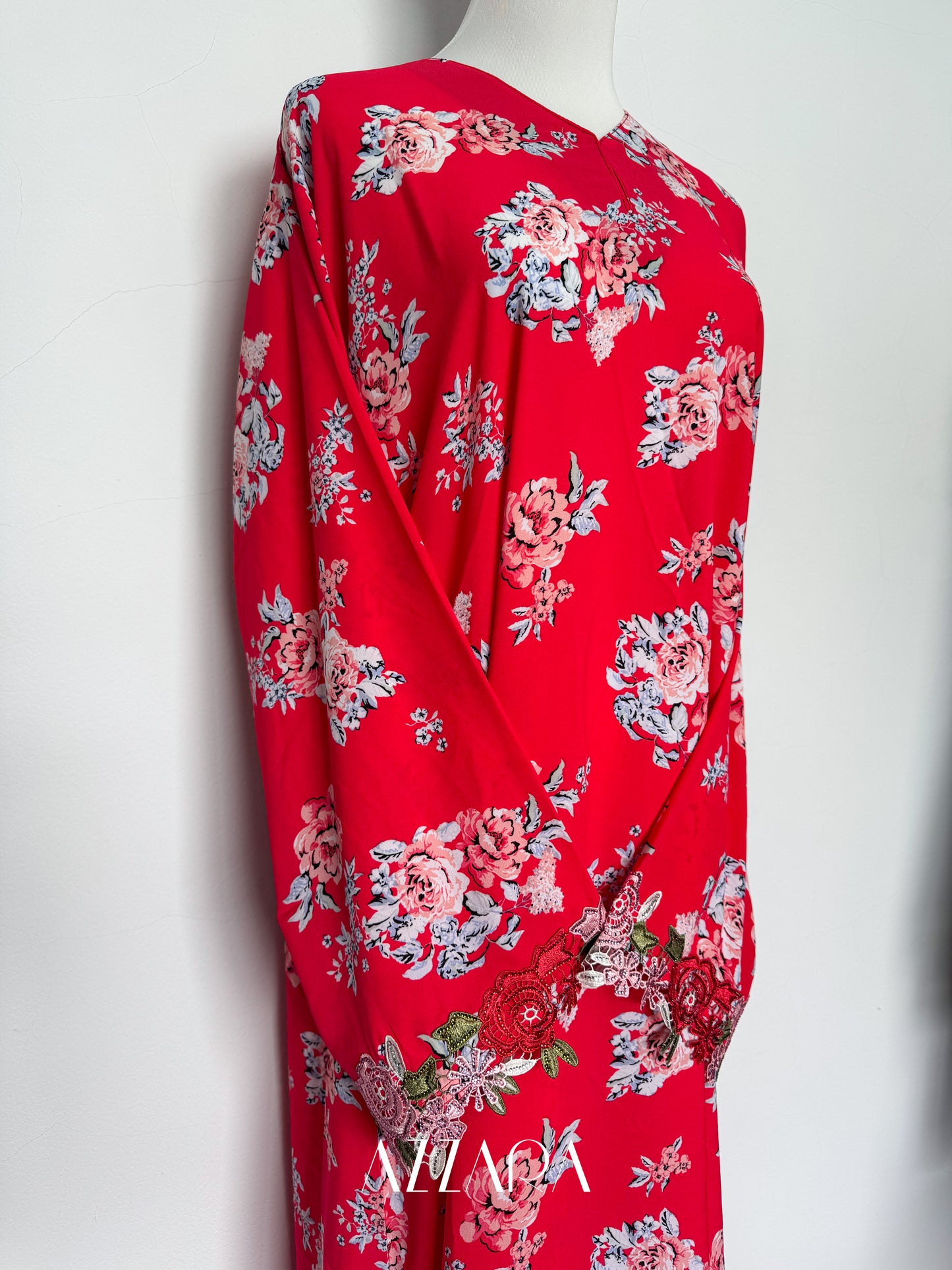 Raya Ready (B032) - Dark Pink Kurung Abaya S/M