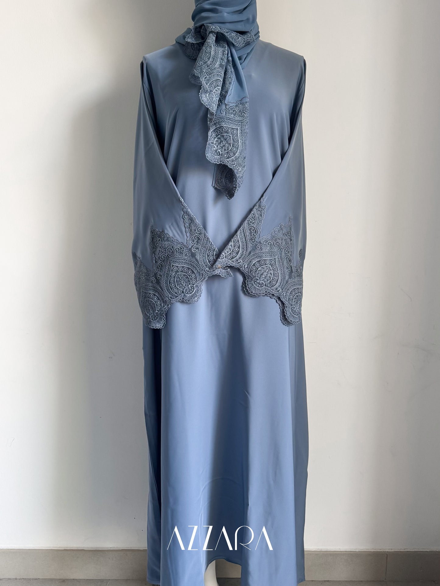 Laces Galore (C027) - Dusty Blue