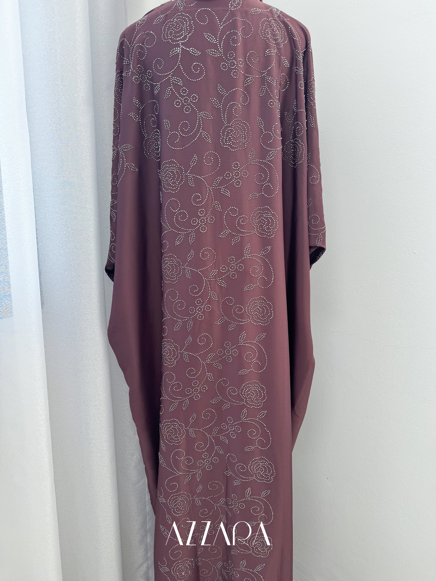(G007) Syawal Crystals - Purple Roses