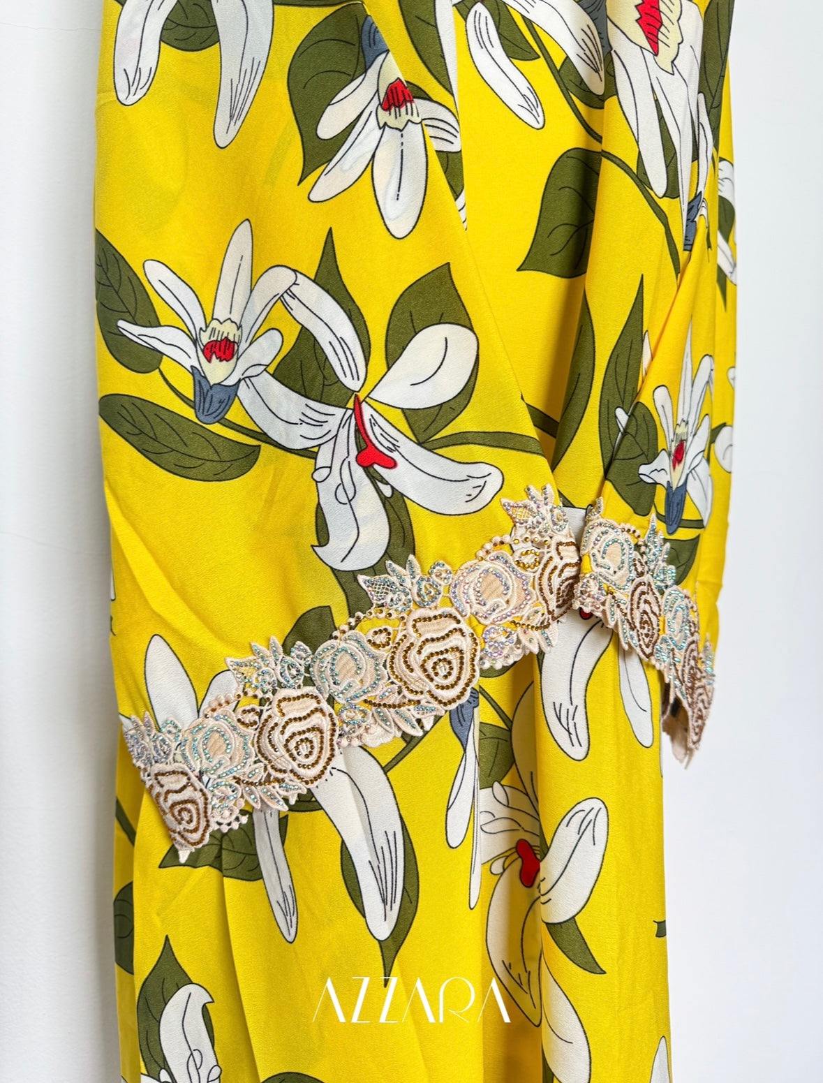 Raya Ready (B027) - Yellow Kurung Abaya L/XL