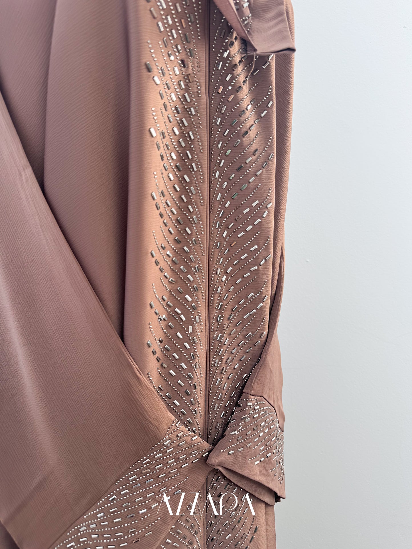 (G003) Syawal Crystals - Chocolate Brown Rising Stones