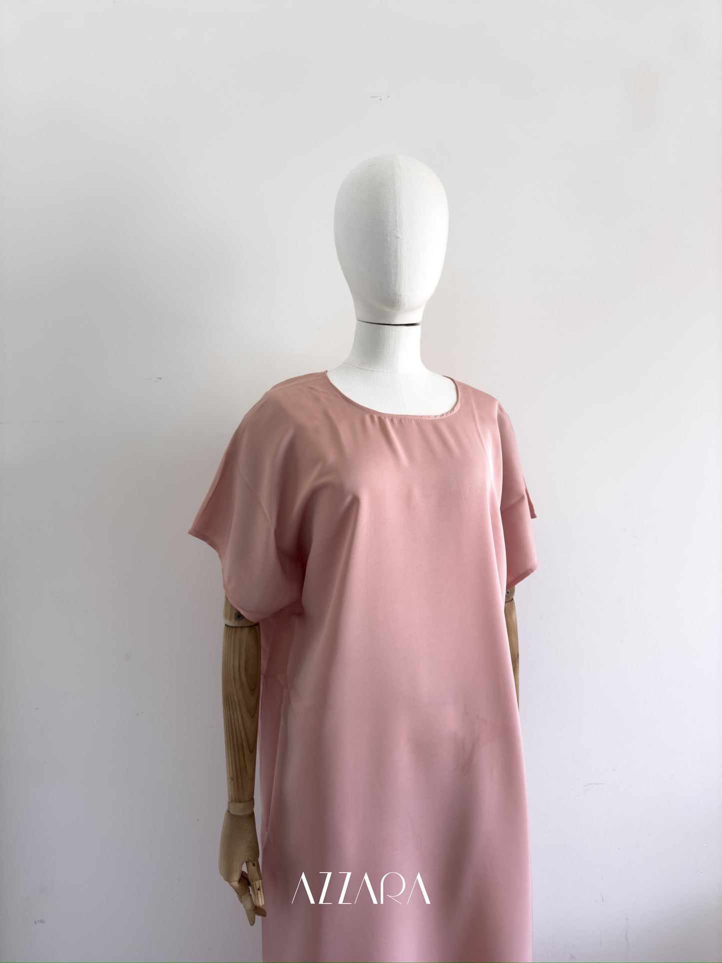 (F002) Florista - Rose Lace with Pearls (Double Abaya)