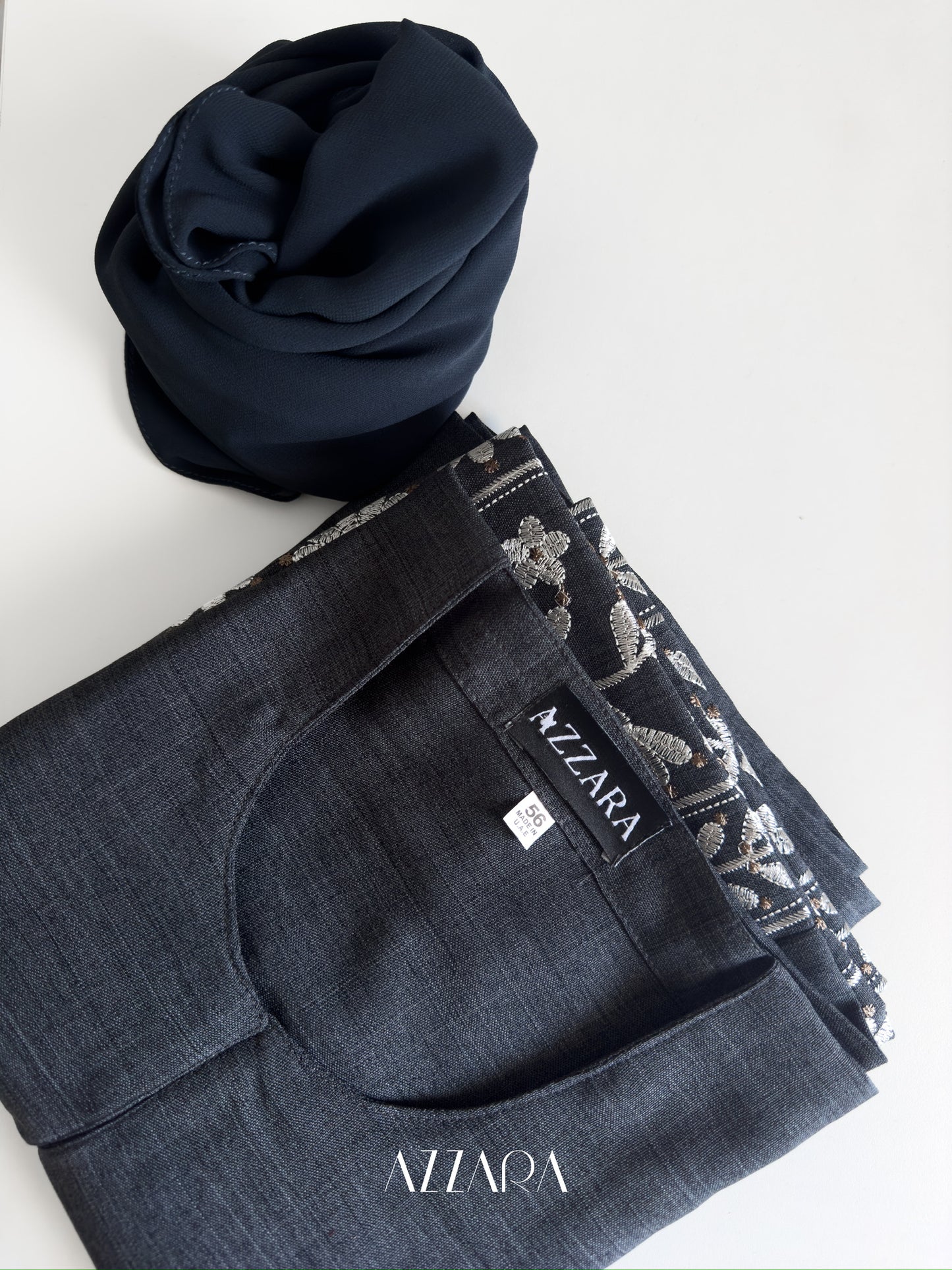 (E013) Jannah - Anggun in Charcoal