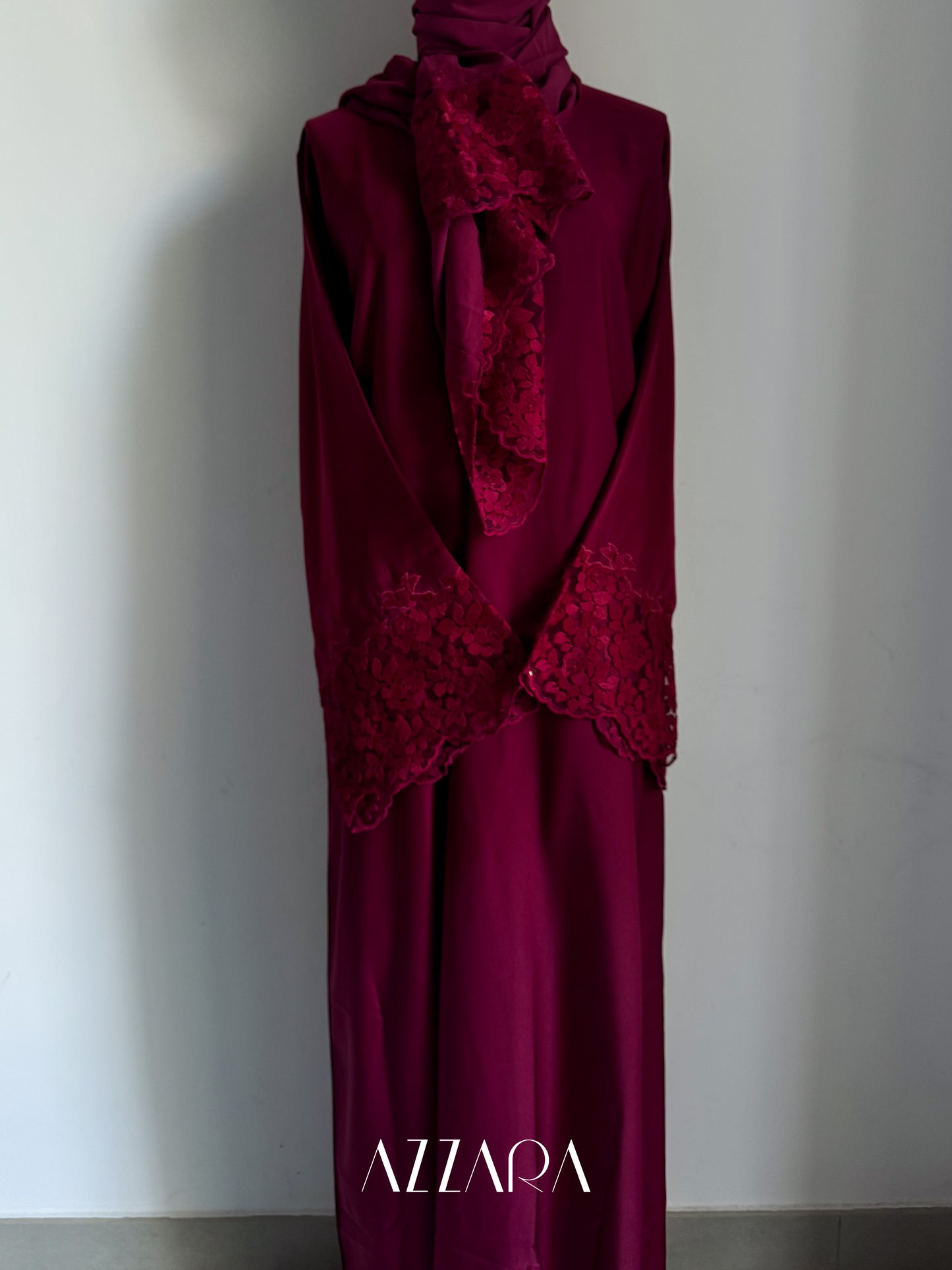 Laces Galore (C041) - Maroon