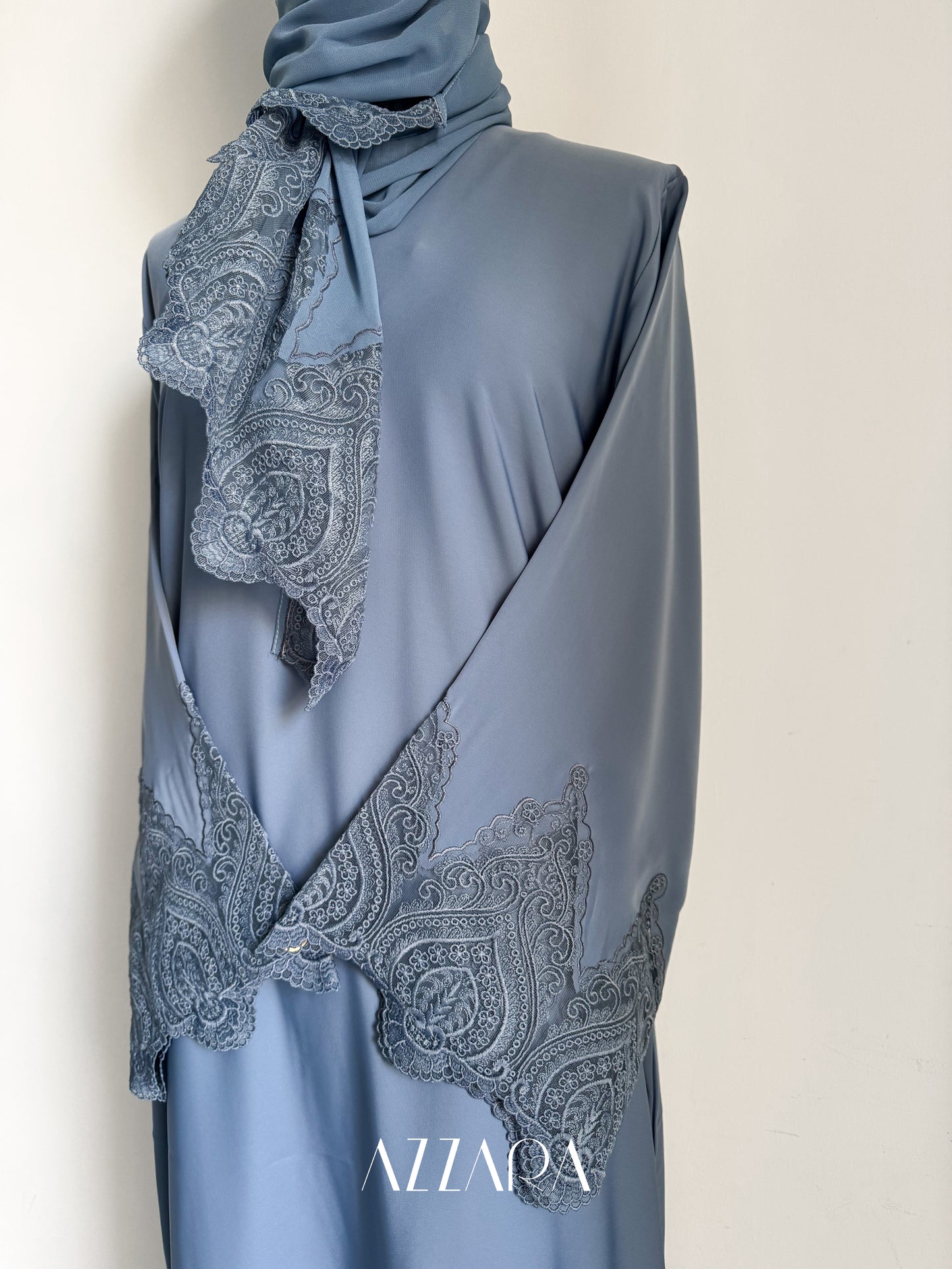 Laces Galore (C027) - Dusty Blue