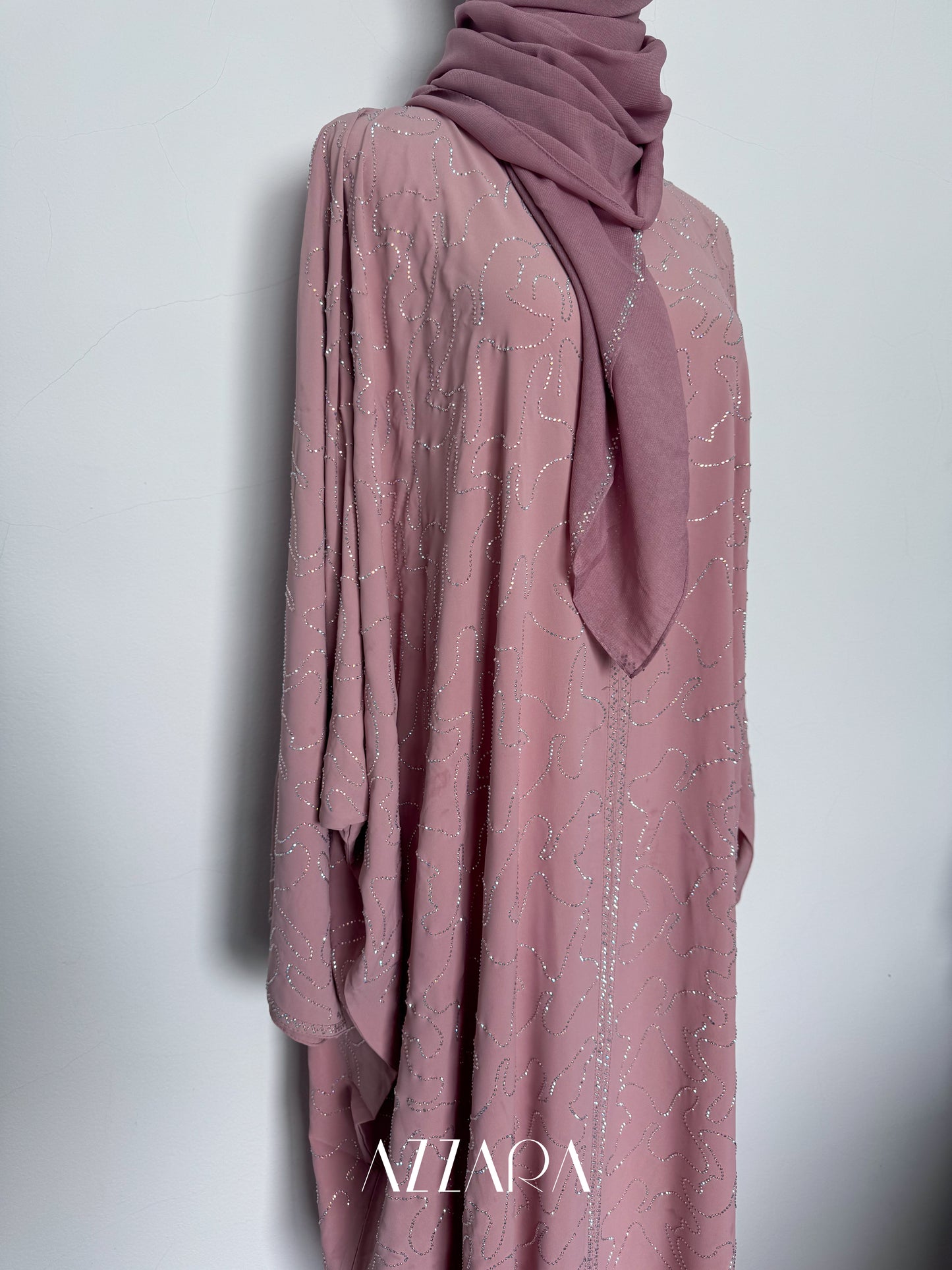 (B021) Crystal Wave in Rosé Blush