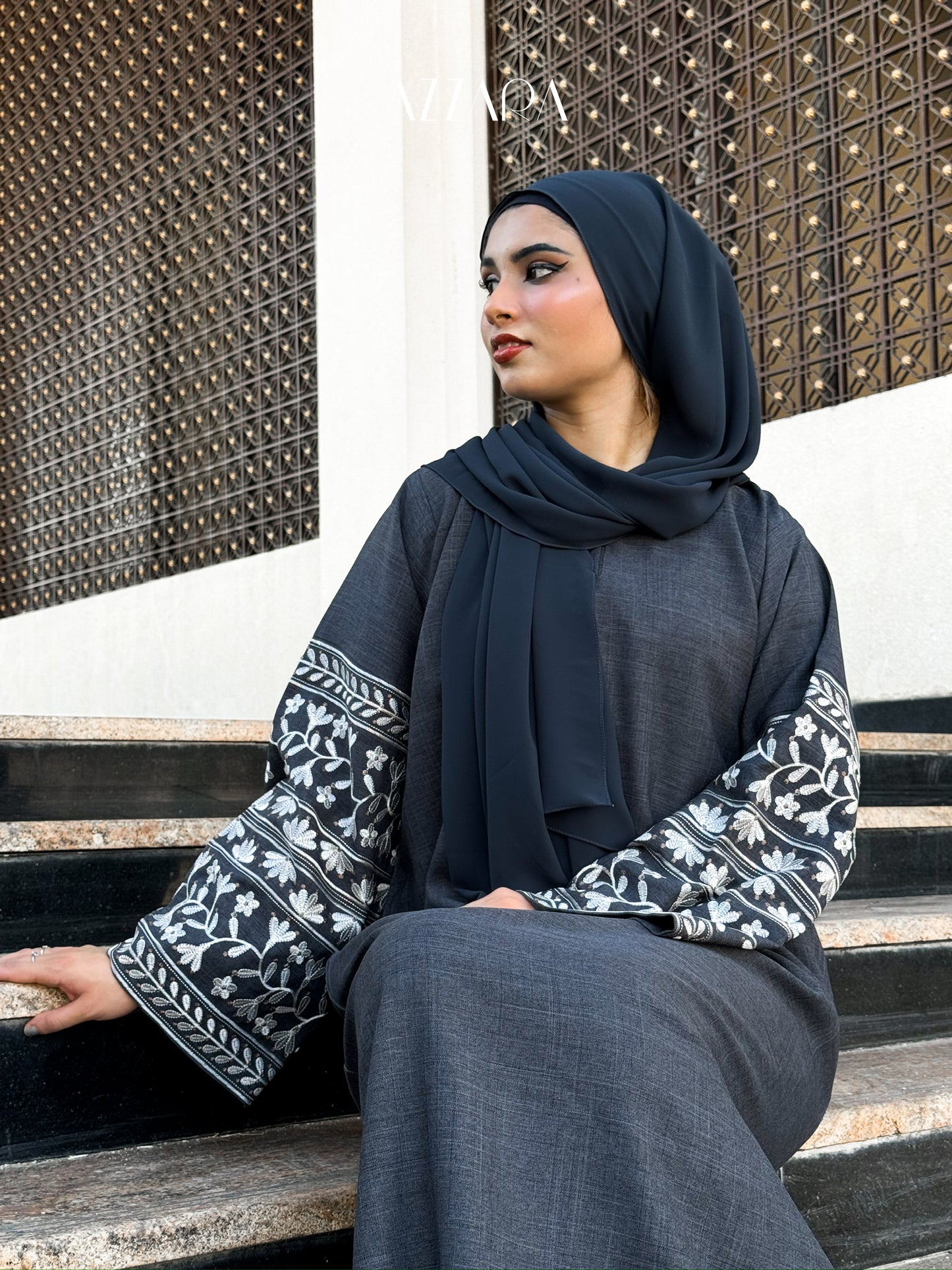 (E013) Jannah - Anggun in Charcoal