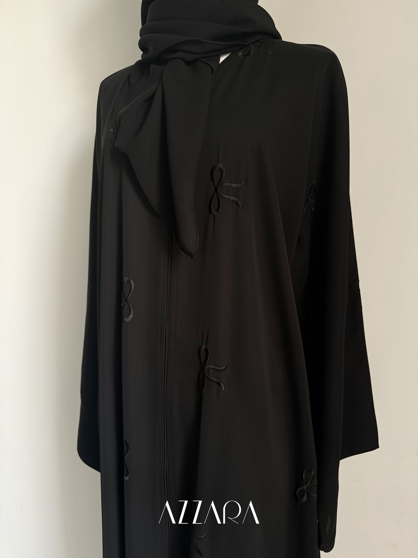 Ajman Abaya (A027) - Blackout Coquette