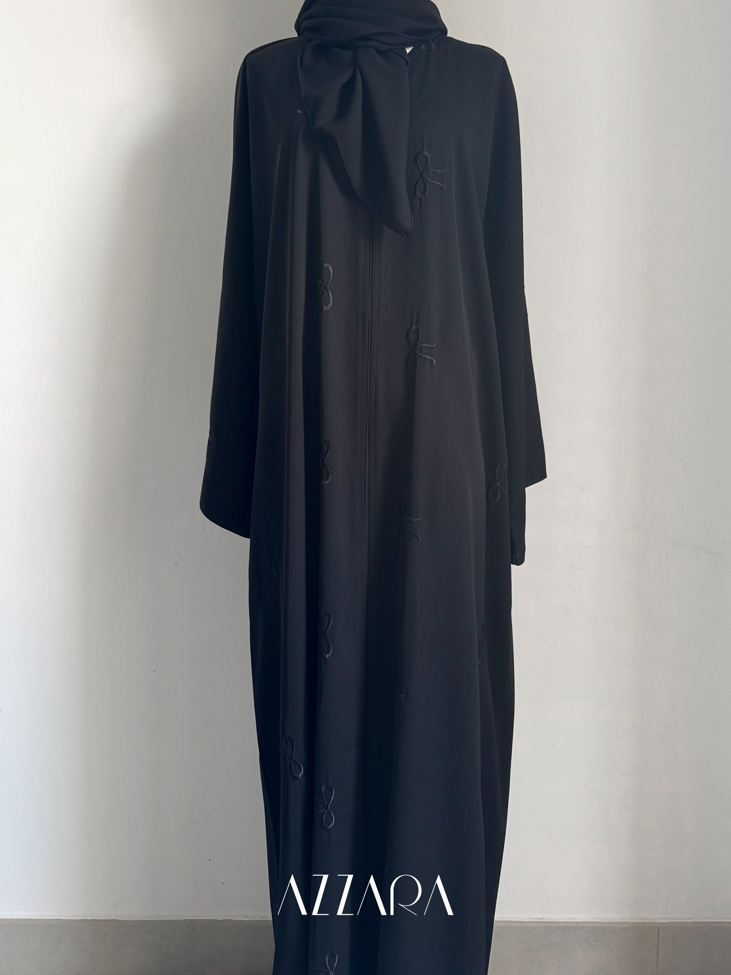 Ajman Abaya (A027) - Blackout Coquette