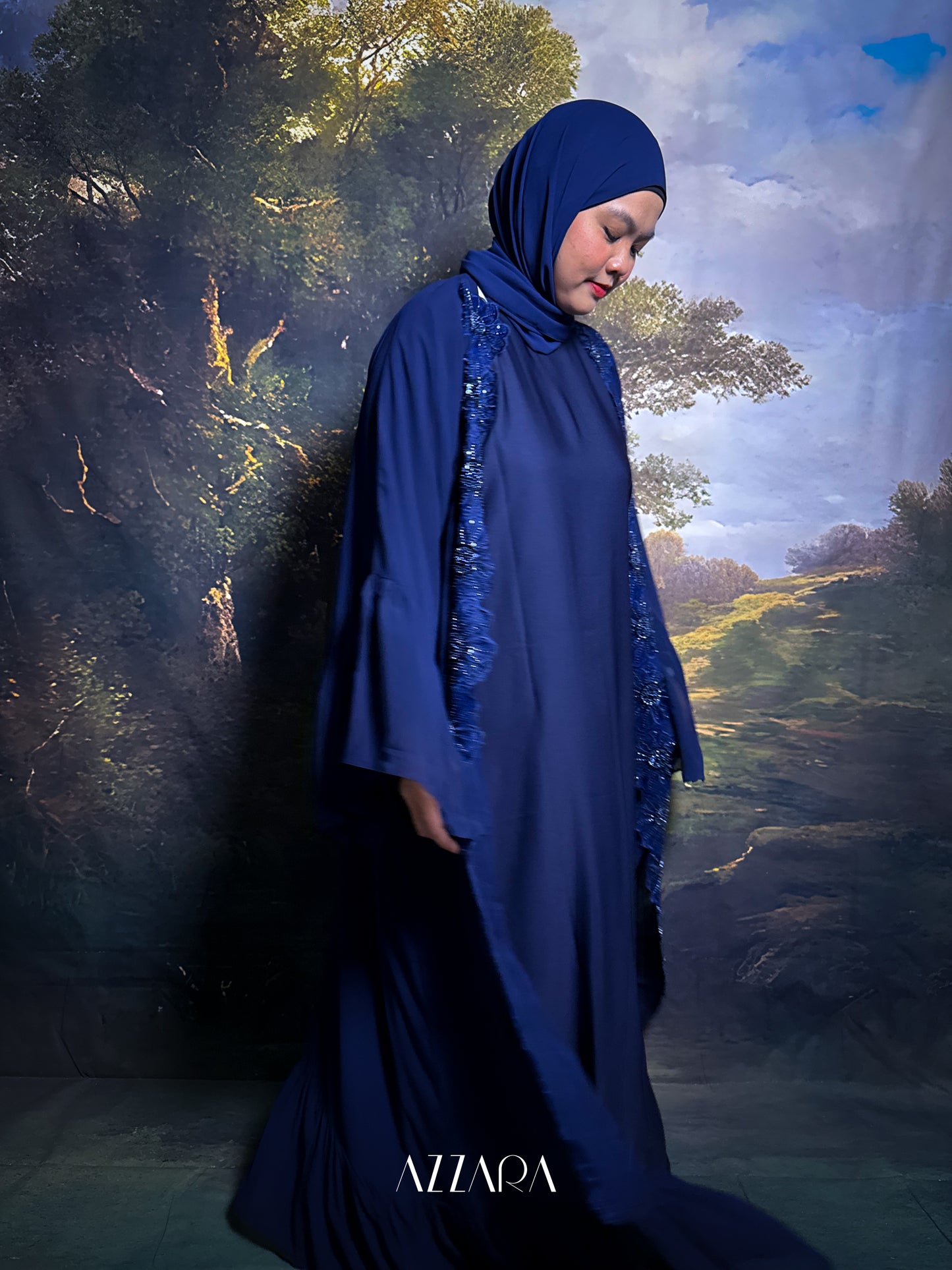 (N033) Calestara Summer - Dark Sapphire Blue