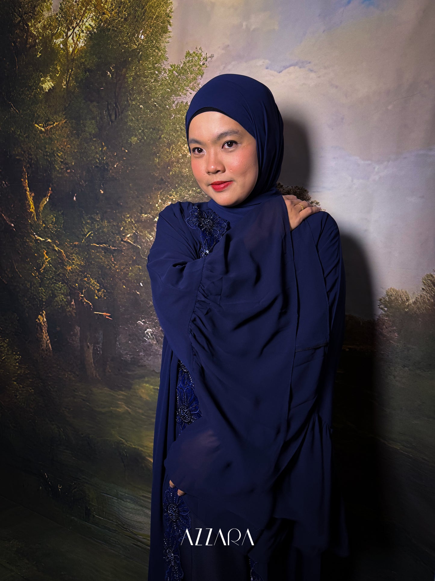 (N033) Calestara Summer - Dark Sapphire Blue