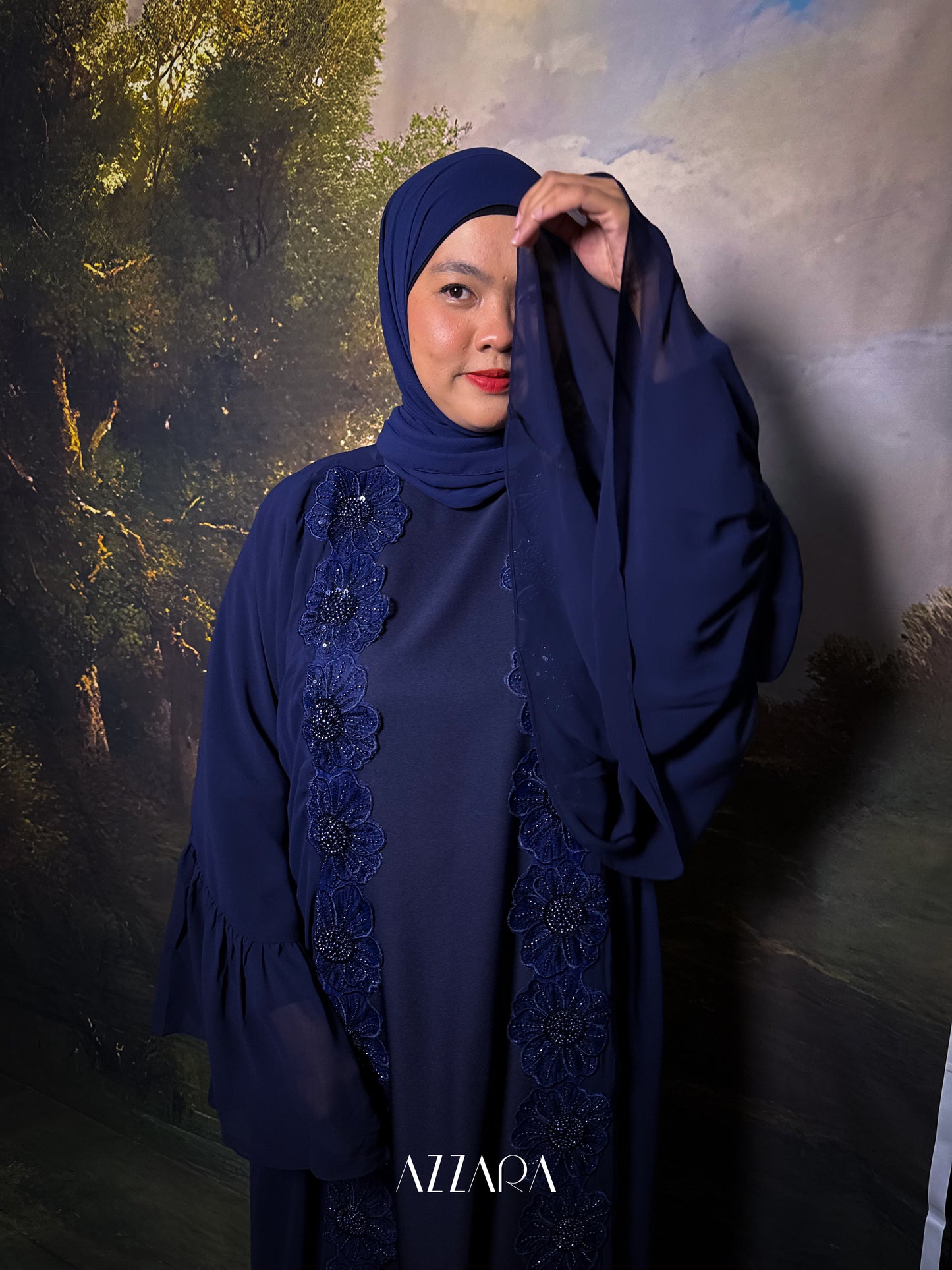 (N033) Calestara Summer - Dark Sapphire Blue