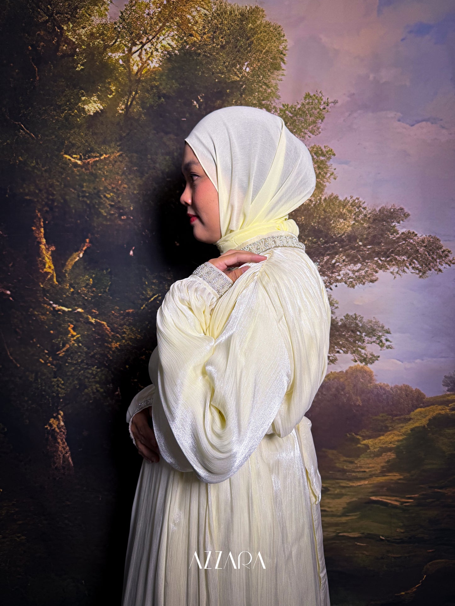 (N027) Nura Elira Summer - Soft Yellow