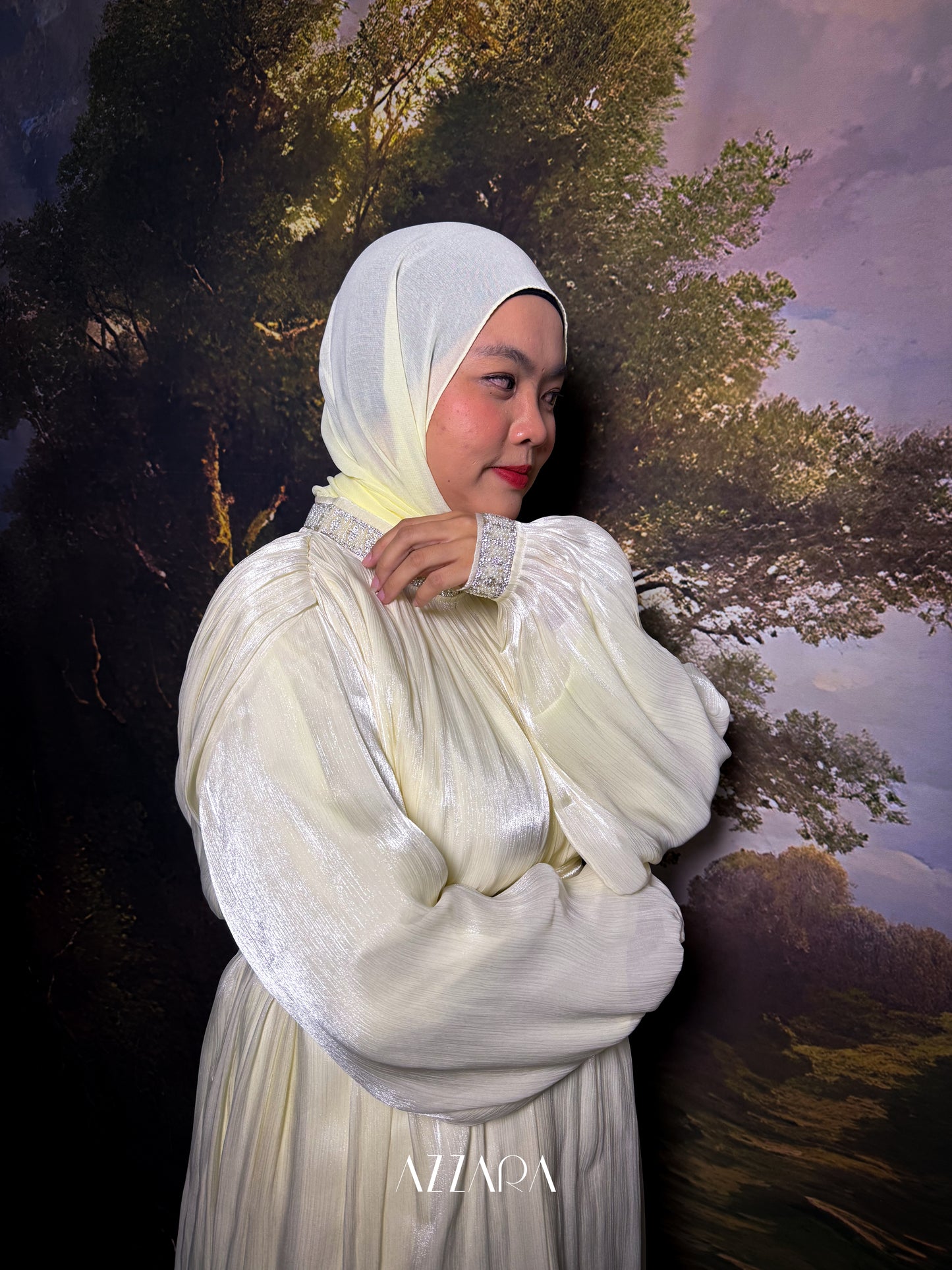 (N027) Nura Elira Summer - Soft Yellow