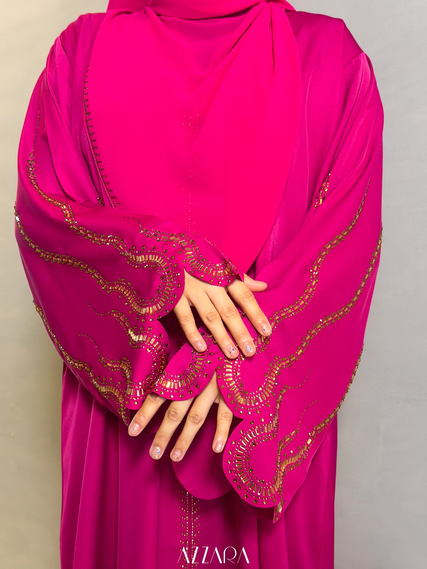 (L008) - Siwa Oasis in Fuchsia Pink