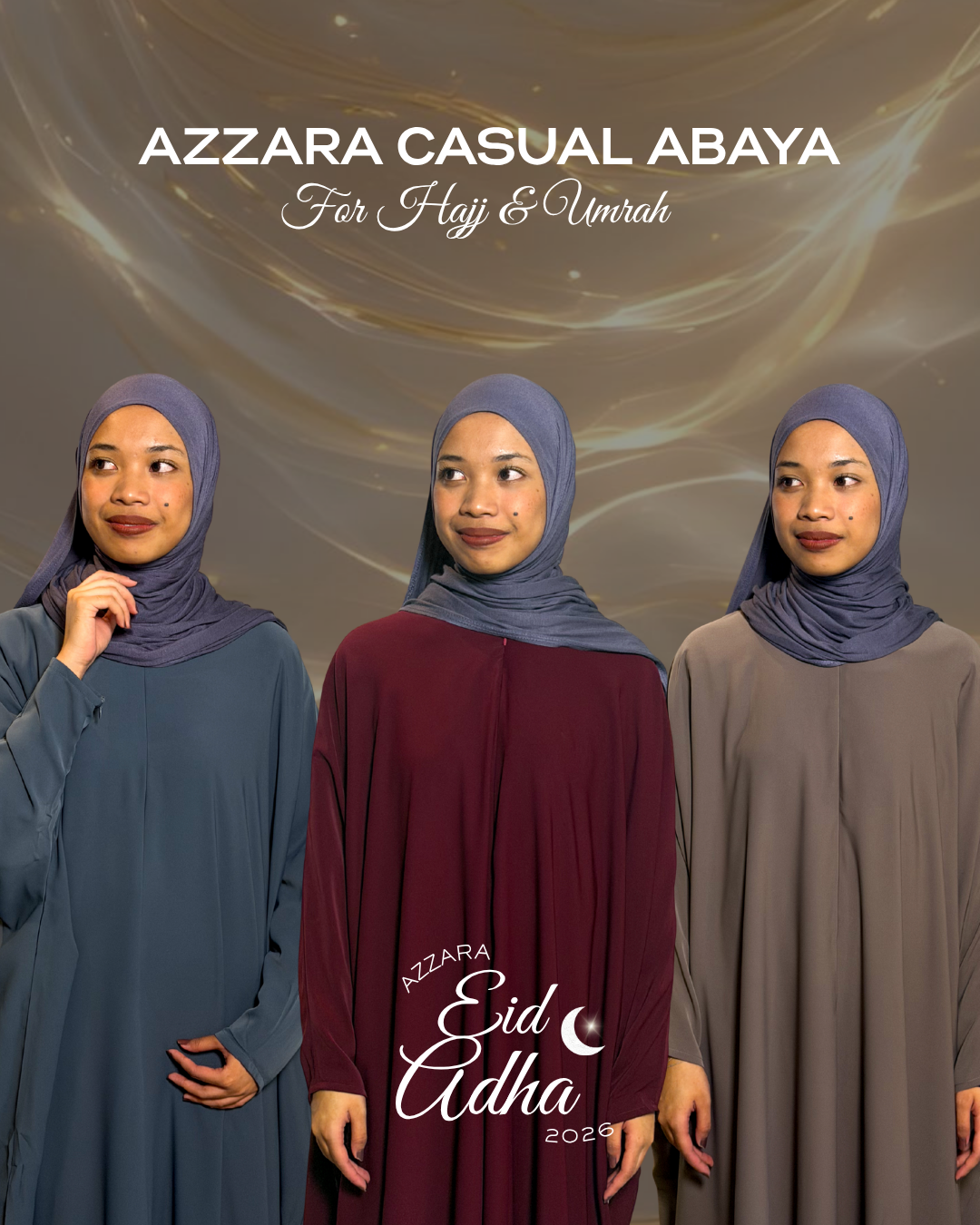 Eid Adha 2026: Azzara Casual Abaya