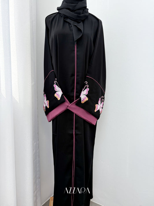 Sahara Abaya (D070) - Butterfly Abaya