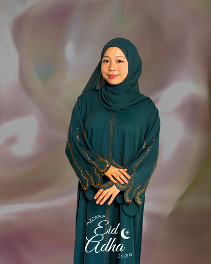 (L006) - Siwa Oasis in Emerald Green