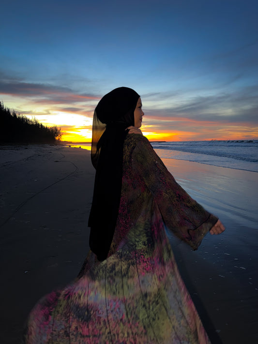 (N046) Mood: Abaya - Whimsical Moss