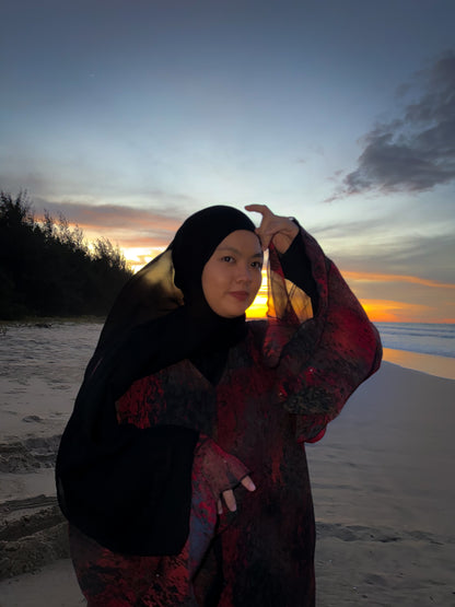 (N044) Mood: Abaya - Ember Moss