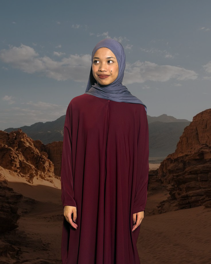 M003 - Azzara Adha Casual in Maroon