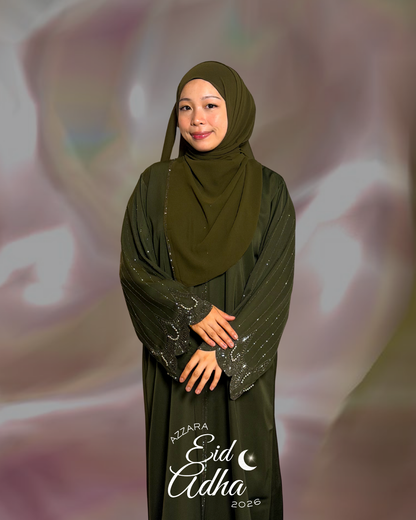 (L002) - Soraya in Dark Green