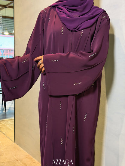 (N074) Raya Rossa - Prismara Swarovski in Deep Burgundy