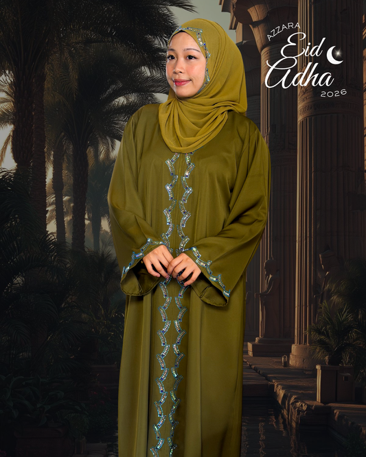 (L010) - Petra Stones in Olive