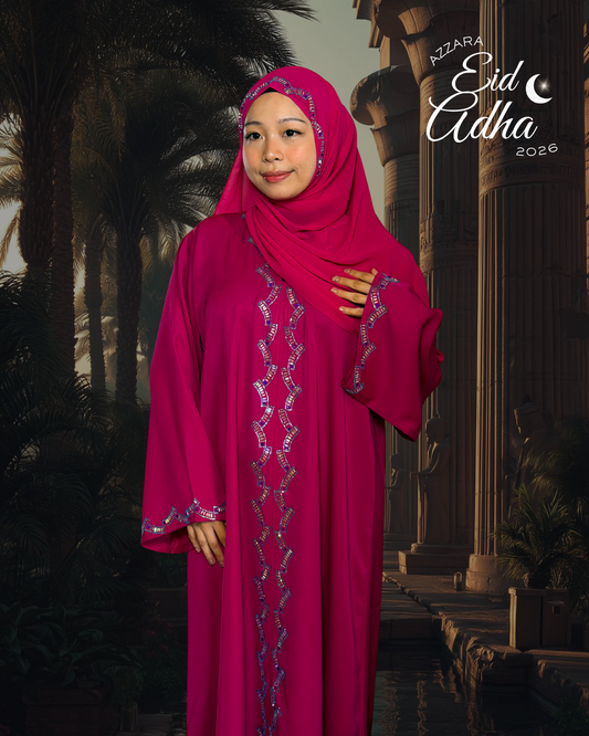 (L013) - Petra Stones in Antique Fuchsia