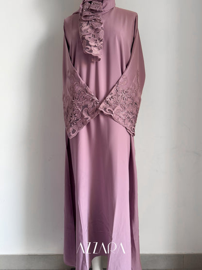 Laces Galore (C013) - Purple Beads