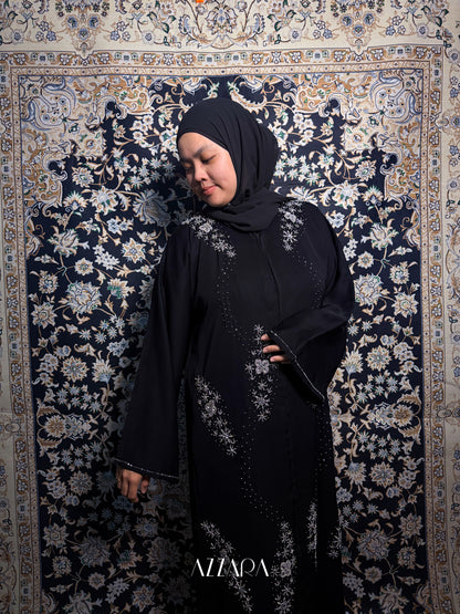 (N017) Zahraat Exclusive in Black Kayangan