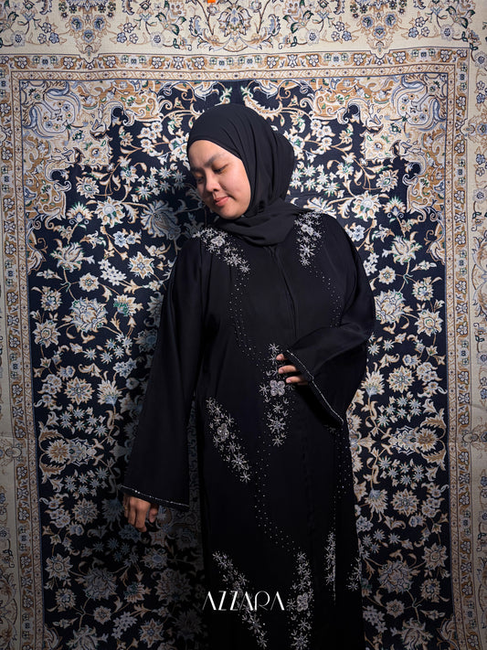 (N036) Zahraat Exclusive in Black Kayangan