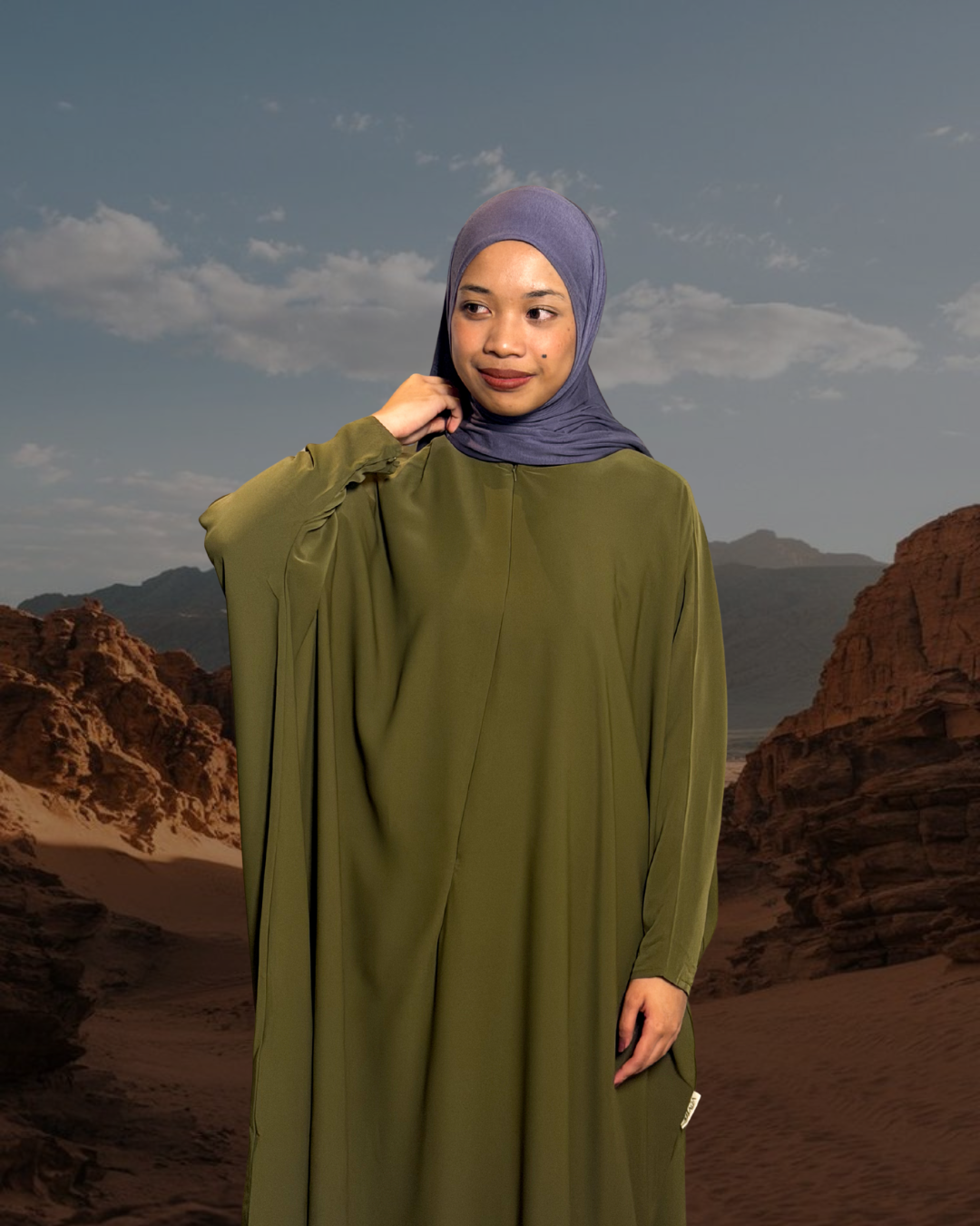 M002 - Azzara Adha Casual in Olive