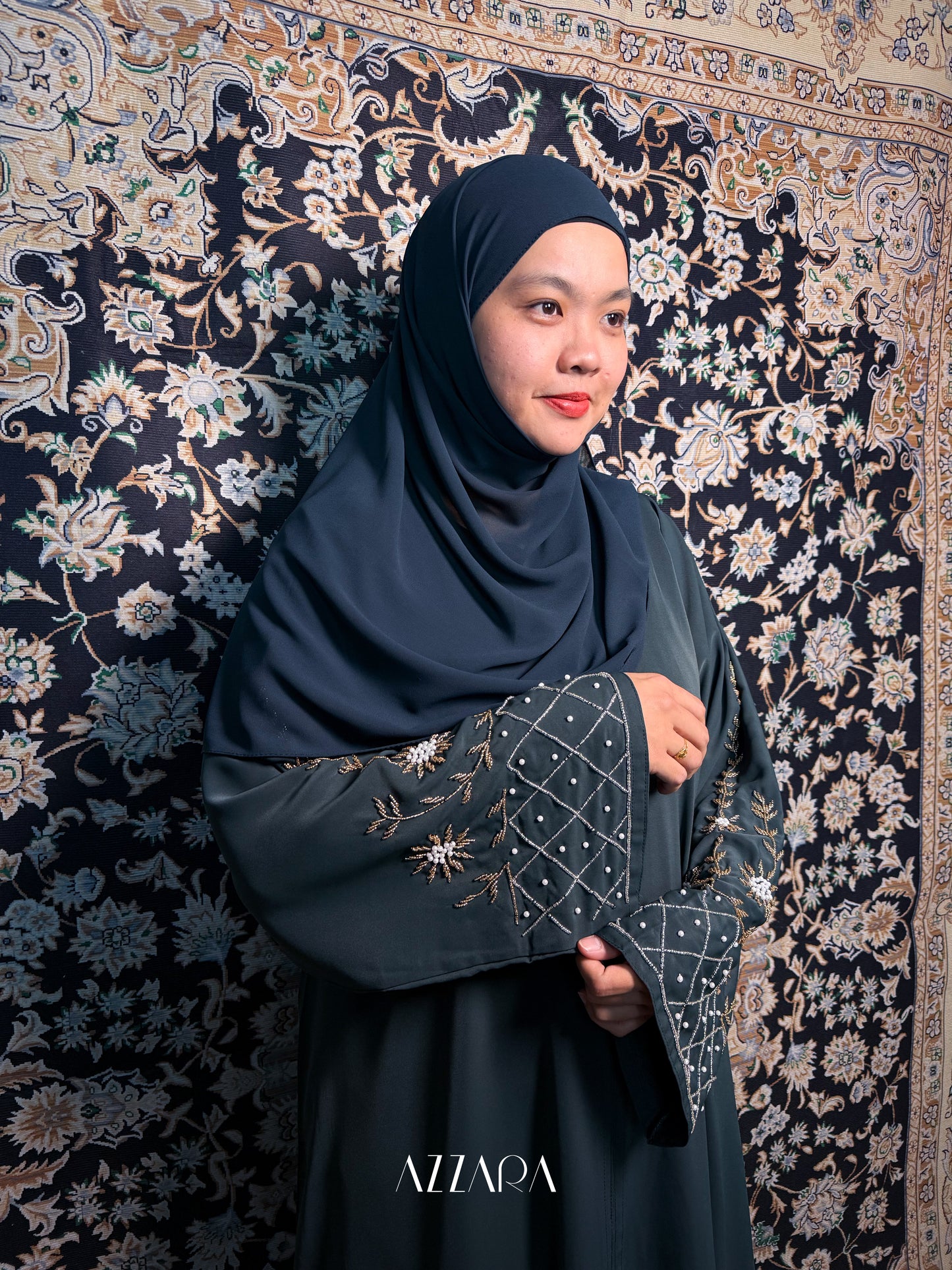 (N013) Zahraat Premium in Evergreen