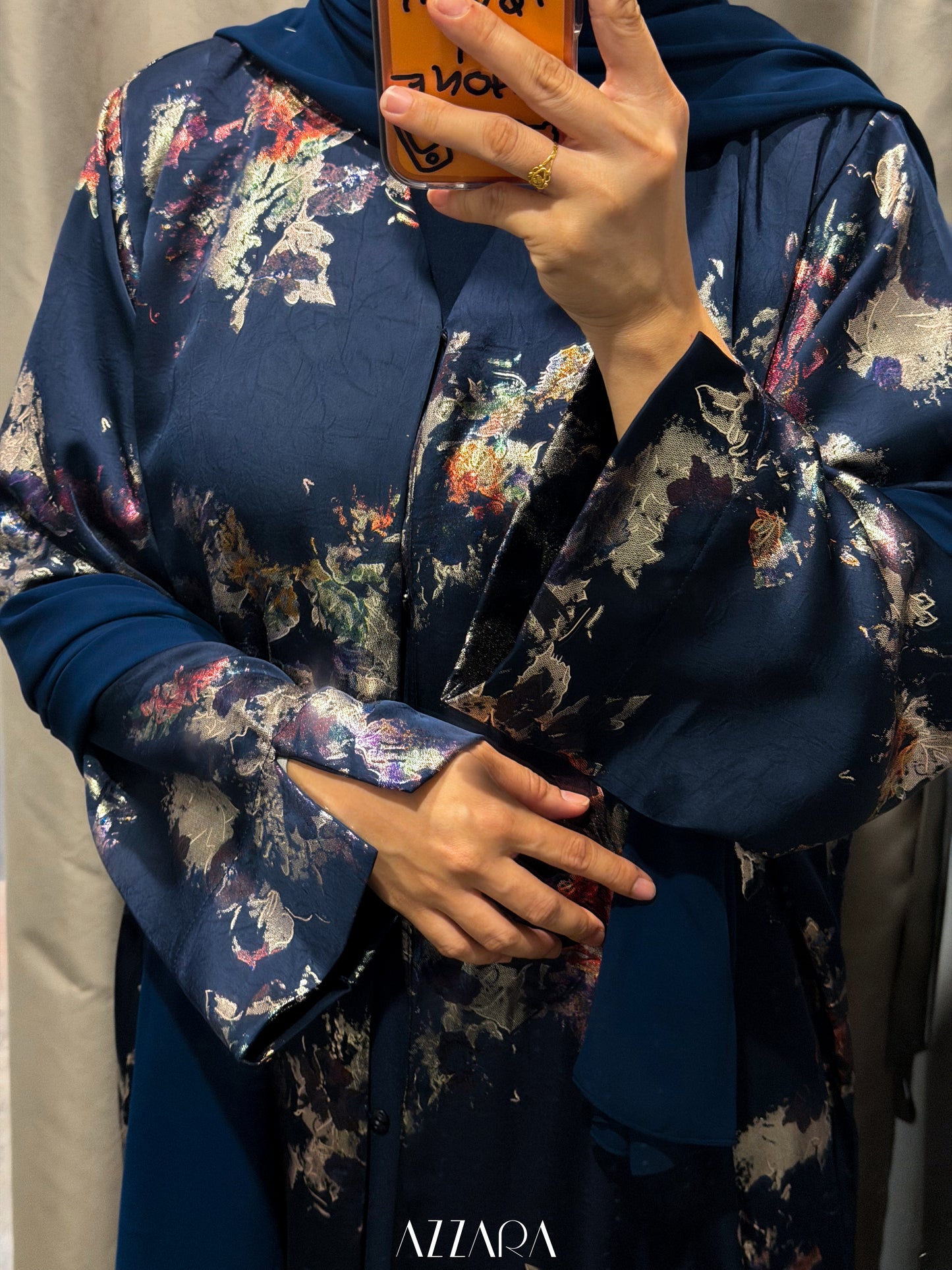 (N055) Raya Rossa - Safran Marine blue Moonbloom