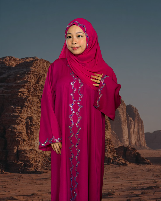 (L013) - Petra Stones in Antique Fuchsia