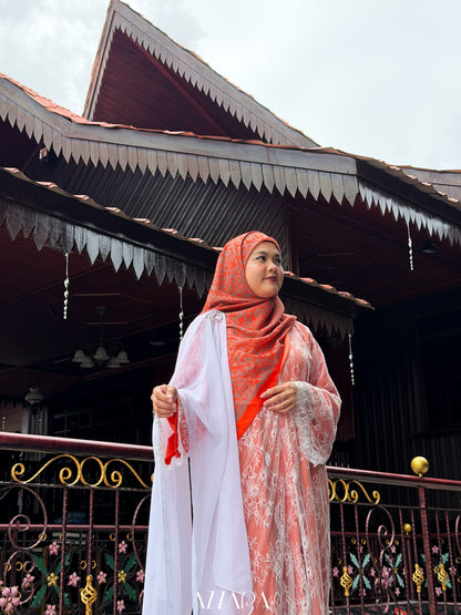 (N061) Raya Rossa - Roseburry English Lace (Orange)