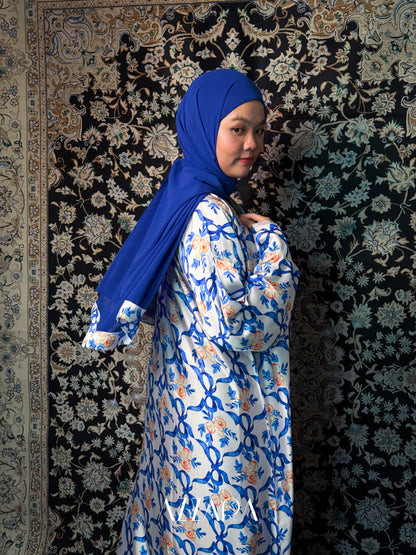 (N007) Luna Petals - Blue Coquette