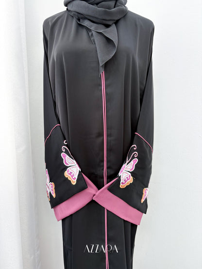 (D070) Sahara Abaya - Butterfly Abaya