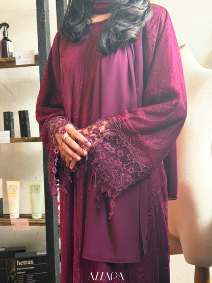 (N078) Raya Rossa - Arabian Night 2.0 in Burgundy