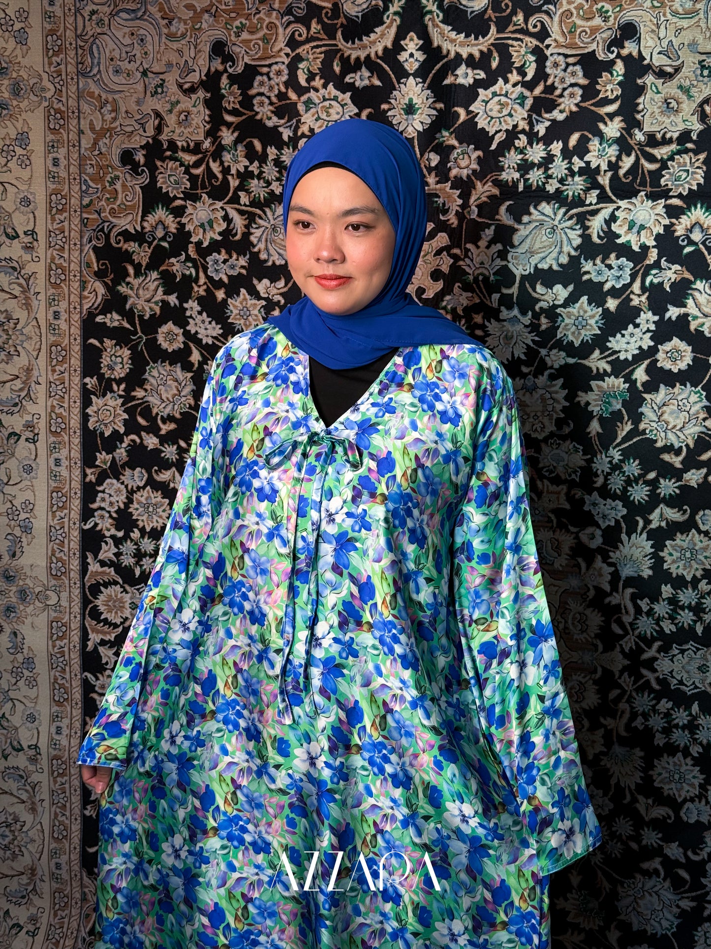 (N009) Luna Petals - Blue Meadow