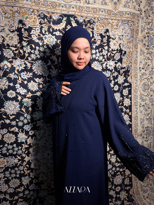 (N034) Zahraat Premium in Imperial Primer Blue