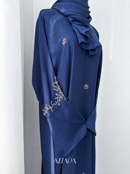 (N023) Zahraat - Azure (Navy Blue)