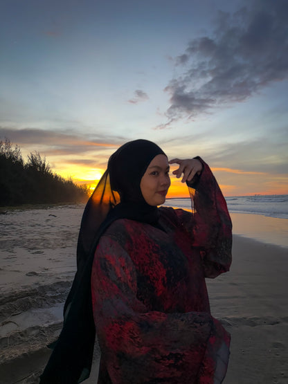 (N044) Mood: Abaya - Ember Moss